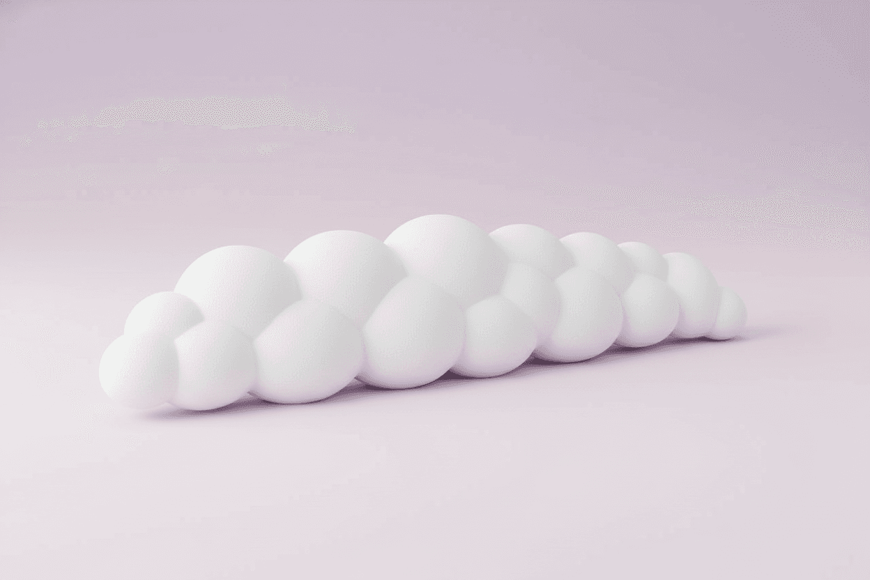 Dreamy Cloud Bubble Wrist Rest