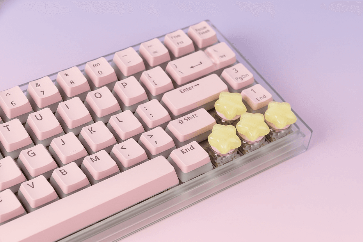 Starry Glow Artisan Keycaps Set – image 1