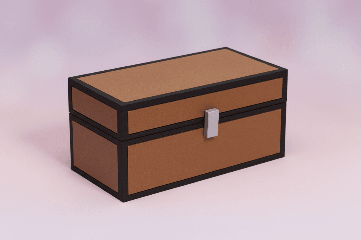 Pixel Craft Storage Chest Box