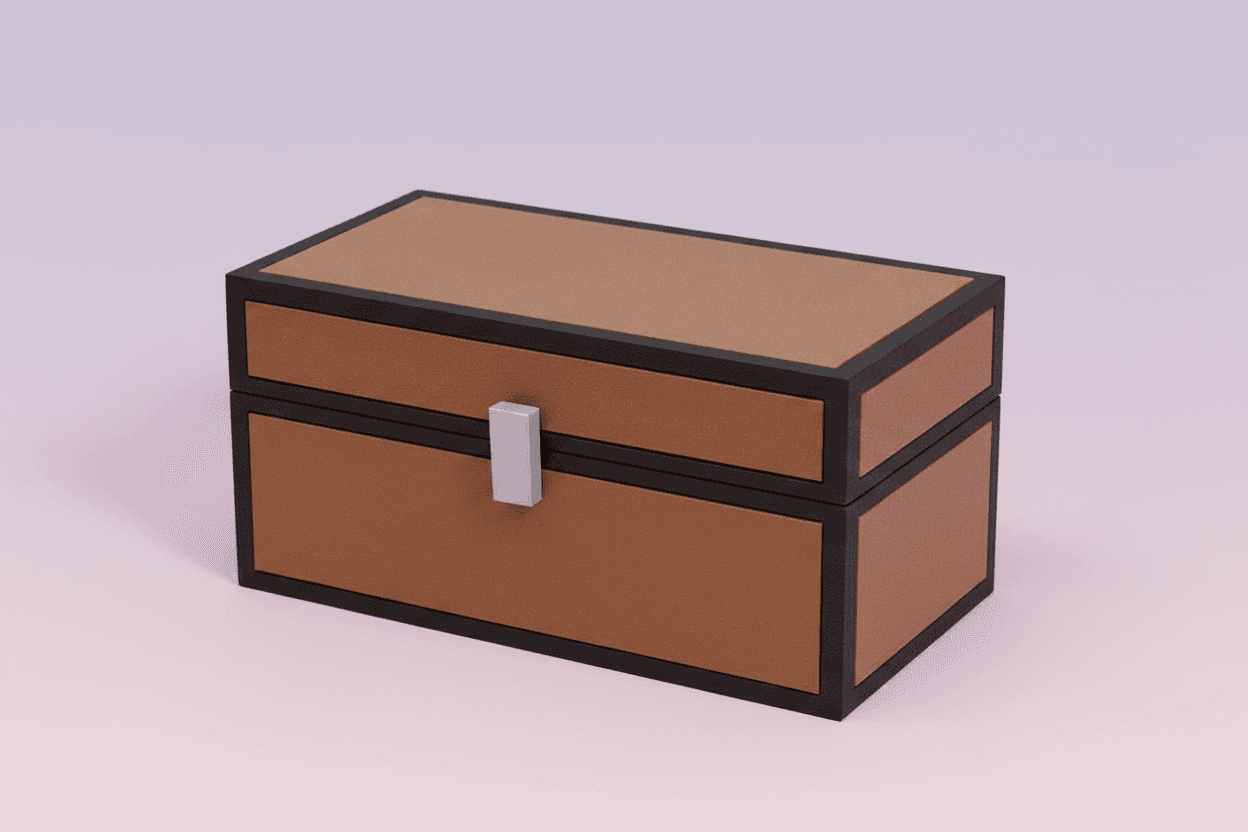 Pixel Craft Storage Chest Box — alternate view
