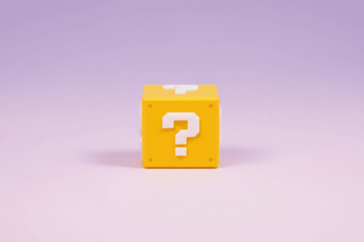 Retro Mystery Block Keycap