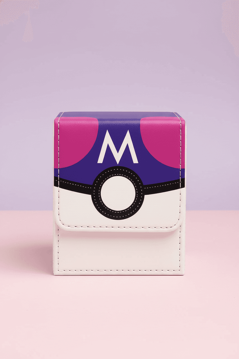 Mystic Sphere Purple Trading Card Deck Box