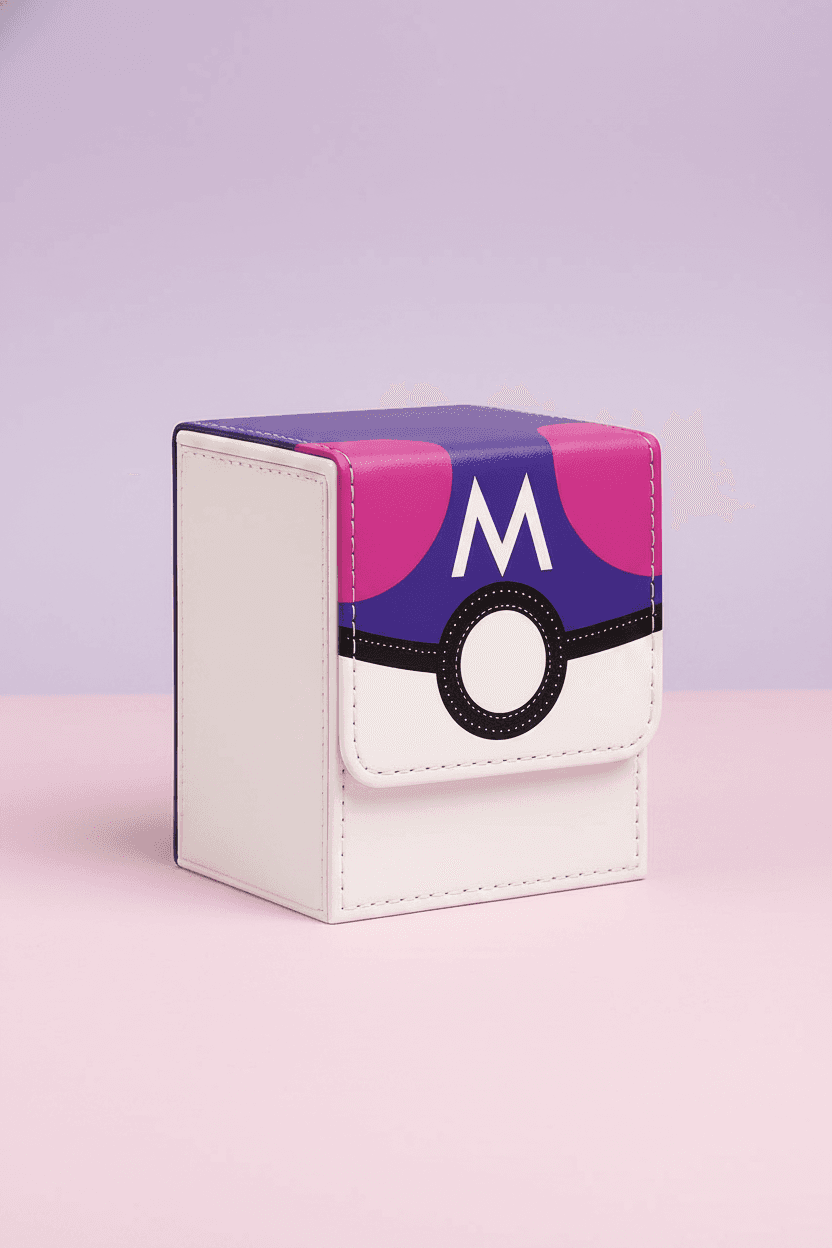Mystic Sphere Purple Trading Card Deck Box — alternate view