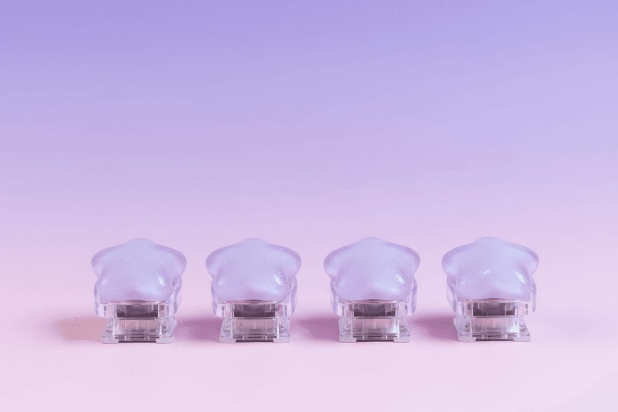 Sparkle Star Artisan Keycap Set