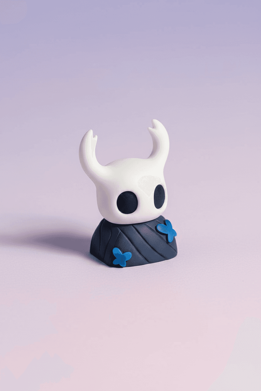 Hollow Knight Lumina Butterfly Artisan Keycap — alternate view