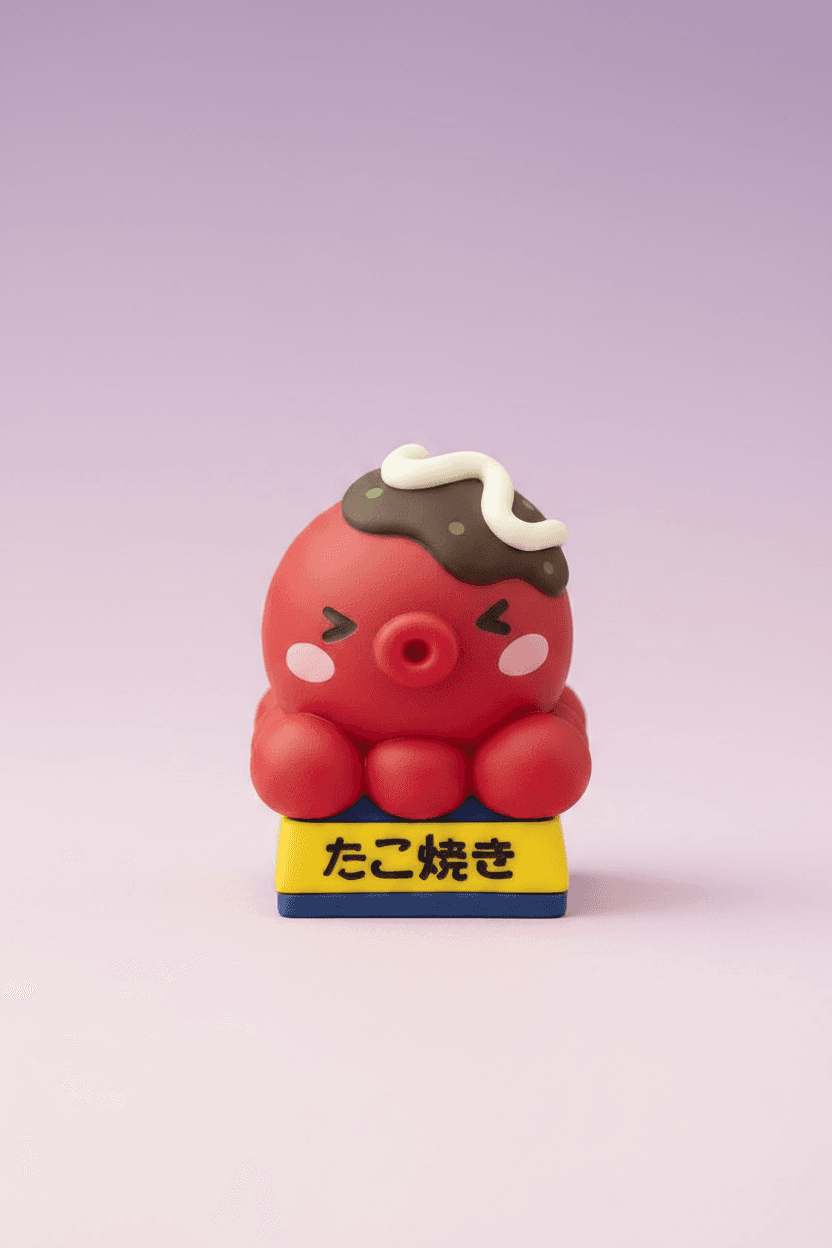 Takoyaki Octopus Artisan Keycap