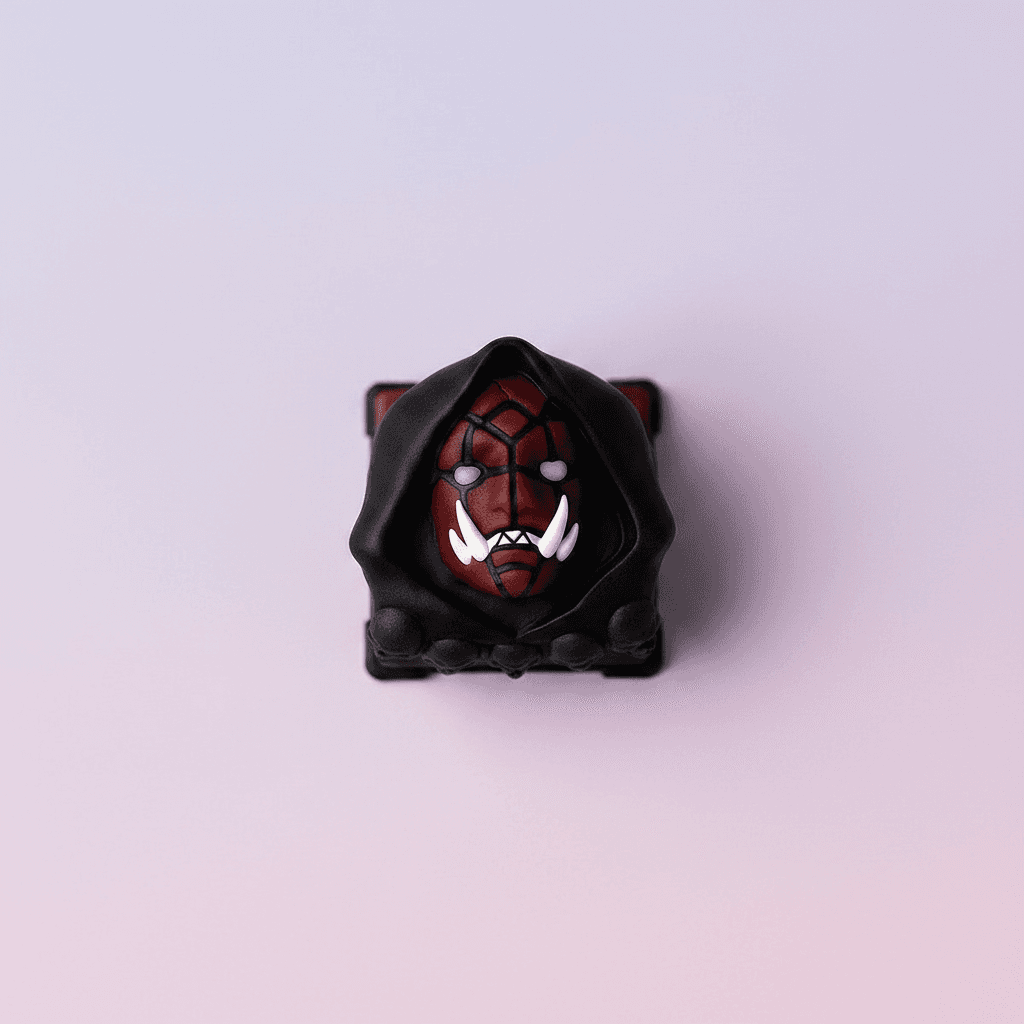 Shadow Sentinel Artisan Keycap — alternate view