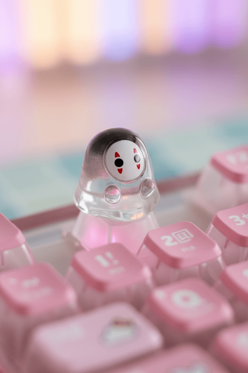 Spirited Away No-Face Artisan Keycap — view 3