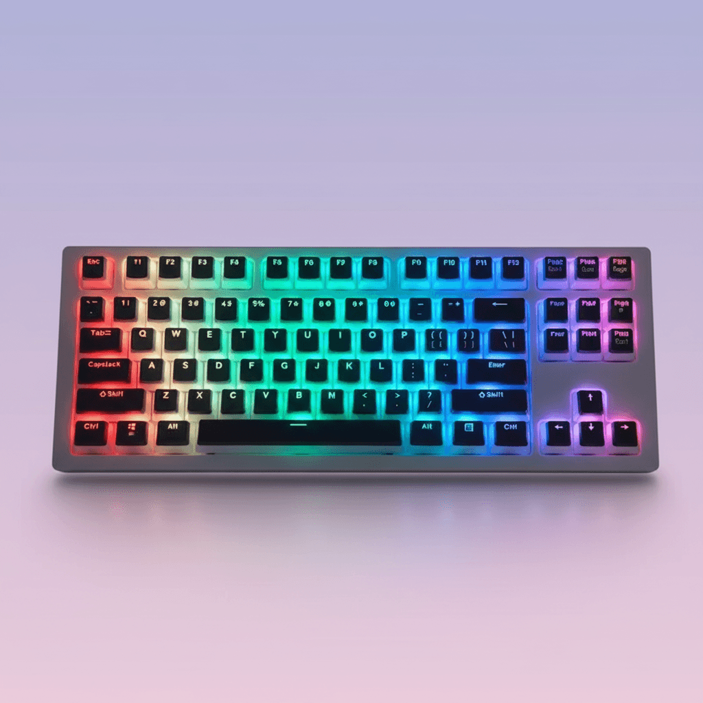 Pudding Backlit RGB Keycap Set — view 1