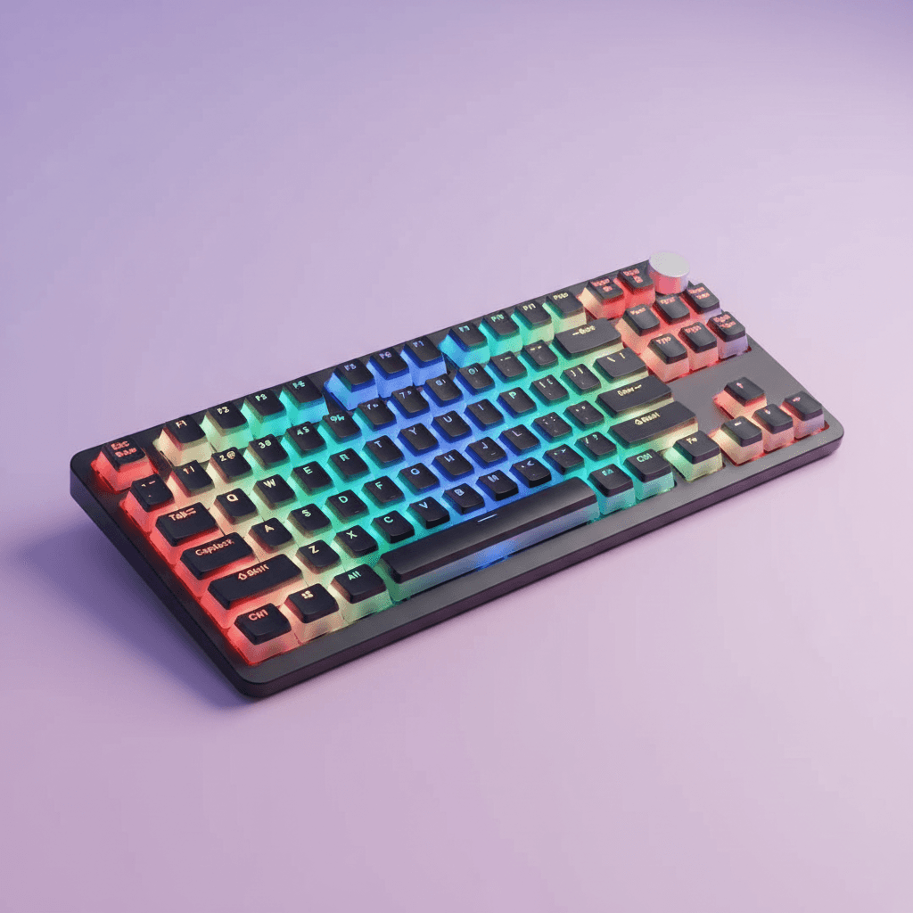 Pudding Backlit RGB Keycap Set — alternate view