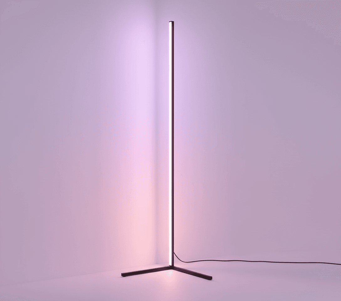L-Shaped Corner RGB Mood Floor Lamp — alternate view